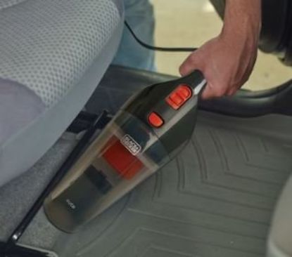 Imagem de ASPIRADOR DE PO PORTATIL P/ AUTOMOVEIS 12V 370ML C/ 2 ACESSORIOS