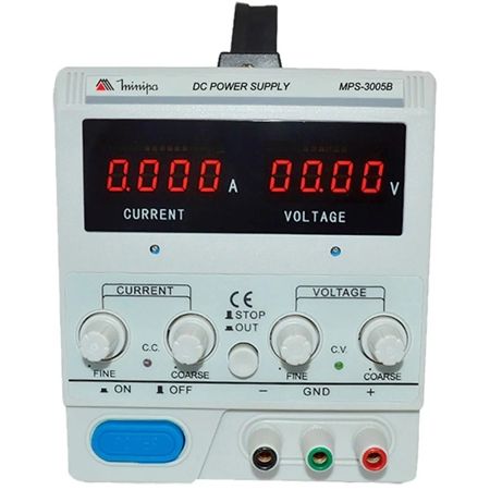 Imagem de FONTE DE ALIMENTACAO DC REGULADA 250V 5A 4 DIGITOS