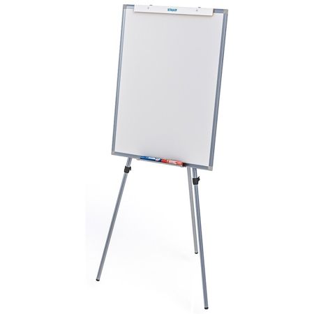 Imagem de CAVALETE FLIP-CHART C/QUADRO BRANCO MAGNÉTICO 9451 STALO CX 1 UN