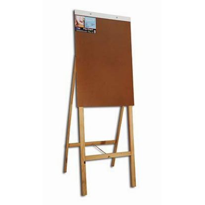 Imagem de CAVALETE FLIP-CHART EM MADEIRA DURATEX CORTIARTE CX 1 UN