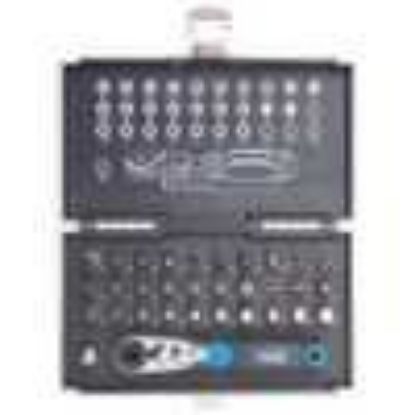 Imagem de JOGO DE BITS C ADAPTADOR MAGNETICO ACO S2 33 PCS