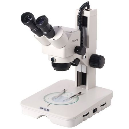 Imagem de MICROSCOPIO ESTEREOSCOPICO BINOCULAR, ZOOM 1X ~ 4X, AUMENTO 10X ~ 160X E ILUMINACAO TRANSMITIDA E REFLETIDA LED TIM-2B