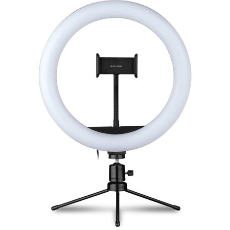 Imagem de RING LIGHT DE MESA COM TRIPÉ 10 POL. AC370 MULTI CX 1 UN