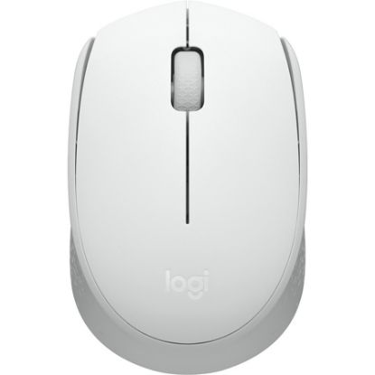 Imagem de MOUSE SEM FIO LOGITECH M170 COM DESIGN AMBIDESTRO COMPACTO, CONEXÃO USB E PILHA INCLUSA - BRANCO CX 1 UN