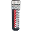 Imagem de JOGO DE SOQUETE SEXTAVADO ENCAIXE 3/8" CRV 10 PCS, 8-10-11-12-13-14-15-16-17 E 19 MM