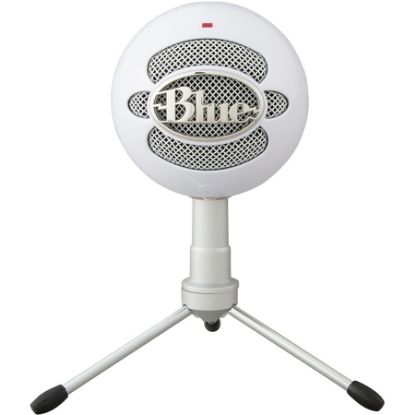 Imagem de MICROFONE CONDENSADOR USB, BLUE SNOWBALL ICE, BRANCO, BLUE BY LOGITECH G - CX 1 UN