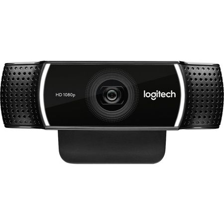 Imagem de WEBCAM FULL HD LOGITECH C922 PRO STREAM COM MICROFONE EMBUTIDO, 1080P E TRIPÉ INCLUSO - COMPATÍVEL COM LOGITECH CAPTURE CX 1 UN