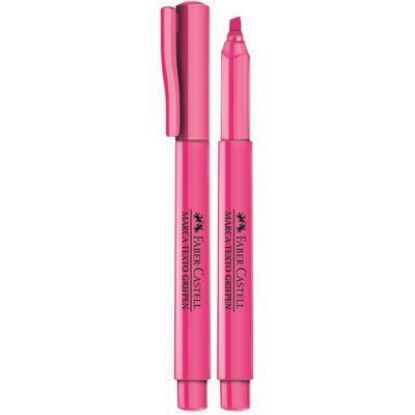 Imagem de MARCA TEXTO GRIFPEN, ROSA, 12 UNIDADES, FABER-CASTELL - CX 12 UN