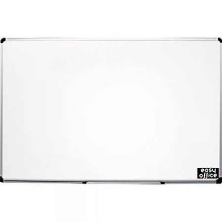 Imagem de QUADRO MAGNÉTICO 90X60 BRANCO MOLDURA ALUMÍNIO, AL-6090MAG, EASY OFFICE - PT 1 UN