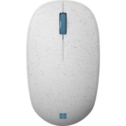 Imagem de MOUSE SEM FIO BLUETOOTH OCEAN PLASTIC BRANCO MFT MICROSOFT - CX 1 UN