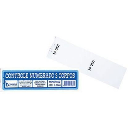 Imagem de CONTROLE NUMERADO DOIS CORPOS TAMOIO PT 10 BL