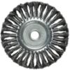 Imagem de ESCOVA DE ACO CARBONO CIRCULAR TORCIDA 100MM FURO 22MM