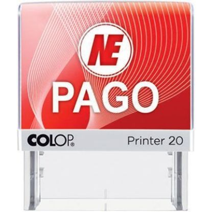 Imagem de CARIMBO AUTO-ENTINTADO C/PALAVRA PAGO NOVA ERA CX 1 UN