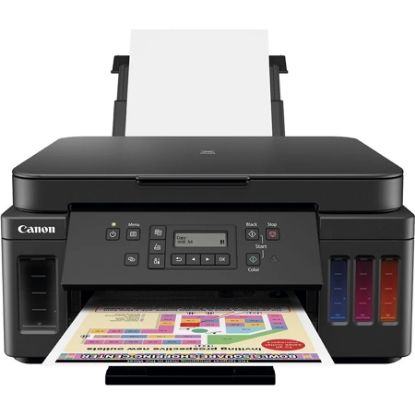 Imagem de IMPRESSORA MULTIFUNCIONAL TANQUE DE TINTA MEGA TANK G6010, DUPLEX AUTOMÁTICA, BIVOLT, WI-FI, ETHERNET, USB, CANON - CX 1 UN