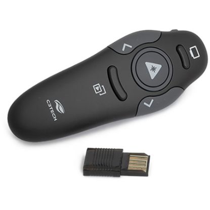 Imagem de APRESENTADOR SEM FIO PRETO AP400 4400400601 C3TECH BT 1 UN