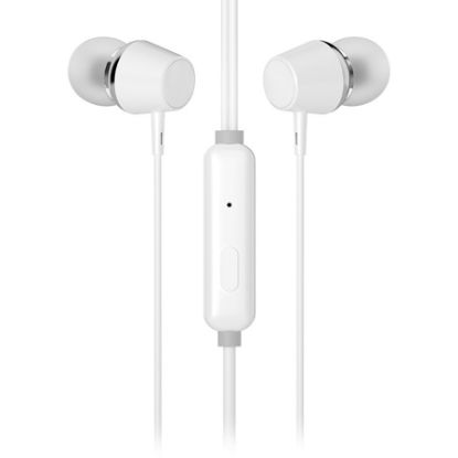 Imagem de FONE DE OUVIDO INTRA AURICULAR COM MICROFONE BRANCO DHE-7000 HP - 8YJ87AA CX 1 UN