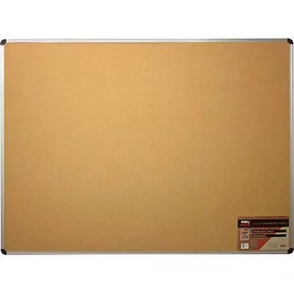 Imagem de QUADRO AVISO 1,20X90 CORTIÇA MOLDURA ALUMÍNIO ALC-90120 EASY OFFICE PT 1 UN
