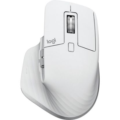 Imagem de MOUSE SEM FIO LOGITECH MX MASTER 3S PARA USO EM QUALQUER SUPERFÍCIE, CLIQUE SILENCIOSO, CONEXÃO USB OU BLUETOOTH- CINZA CLARO CX