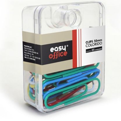 Imagem de CLIPS 50MM COLORIDO 100250 EASY OFFICE PT 35 UN