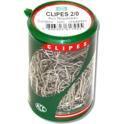 Imagem de CLIPS NR.2/0 NIQUELADO POTEPLAST ACC PO 300 UN
