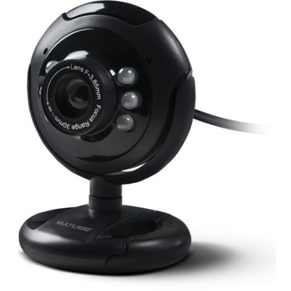 Imagem de CÂMERA WEBCAM 16MP COM MICROFONE, PRETO, WC045, MULTI - CX 1 UN