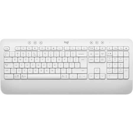 Imagem de TECLADO SEM FIO LOGITECH SIGNATURE K650 COM APOIO PARA AS MÃOS, TECLADO NÚMERICO E CONEXÃO BLUETOOTH OU RECEPTOR USB LOGI BOLT E