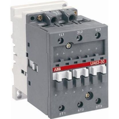 Imagem de CONTATOR P/ BANCO DE CAPACITORES 63A BOBINA EM 200-220VCA UA63-30-00-36 S/ CONTATO AUXILIAR LINHA UA