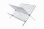 Imagem de ESCORREDOR DE PRATOS DOBRAVEL 36CM X 37CM X 2CM EM ACO CROMADO