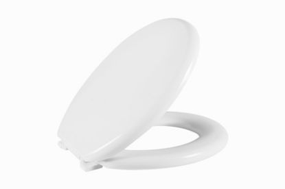 Imagem de ASSENTO SANITARIO OVAL ALMOFADADO BRANCO