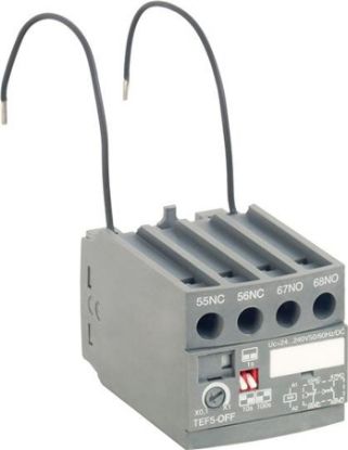 Imagem de CONTATOS TEMPORIZADOS ELETRONICAMENTE FRONTAL 0 1...100S C/ RETARDO NA DESENERGIZACAO BOBINA EM 24-240VCA TEF5-OFF 1 NA + 1 NF L