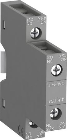 Imagem de CONTATOS AUXILIARES LATERAL 2 POLOS CAL4-11 1 NA + 1 NF LINHA AF