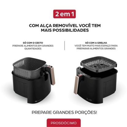 Imagem de AIR FRYER FRITADEIRA ELETRICA MEGA PROSDOCIMO 7.1L 127V