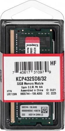 Imagem de MEMORIA 32GB DDR4 3200MHZ PARA NOTEBOOK