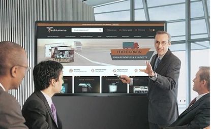 Imagem de MONITOR TELA INTERATIVA TOUCH 43"
