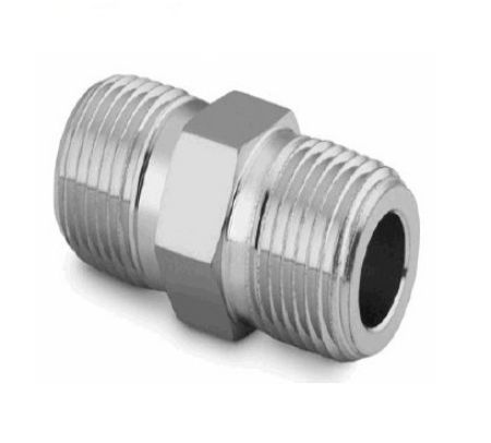 Imagem de NIPLE SEXTAVADO ROSCA FEMEA 1 NPT x 1 BSP