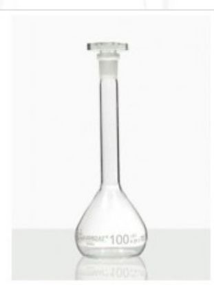 Imagem de BALAO VOLUMETRICO CLASSE A ROLHA DE VIDRO 200ML