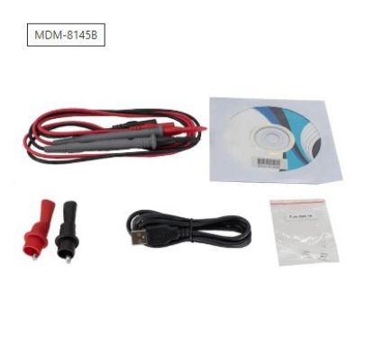 Imagem de MULTIMETRO DIGITAL DE BANCADA DISPLAY 3,5 55000 CONT TRUE RMS AC CAT 1000V / CAT 600V 10~60HZ INTERFACE USB